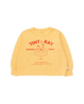 [TINY COTTONS] WISHING TABLE SWEATSHIRT / yellow/red [4Y]