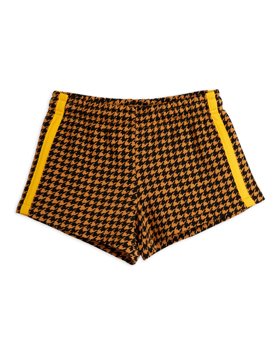 [MINIRODINI] Houndstooth shorts /Brown [80/86, 128/134]