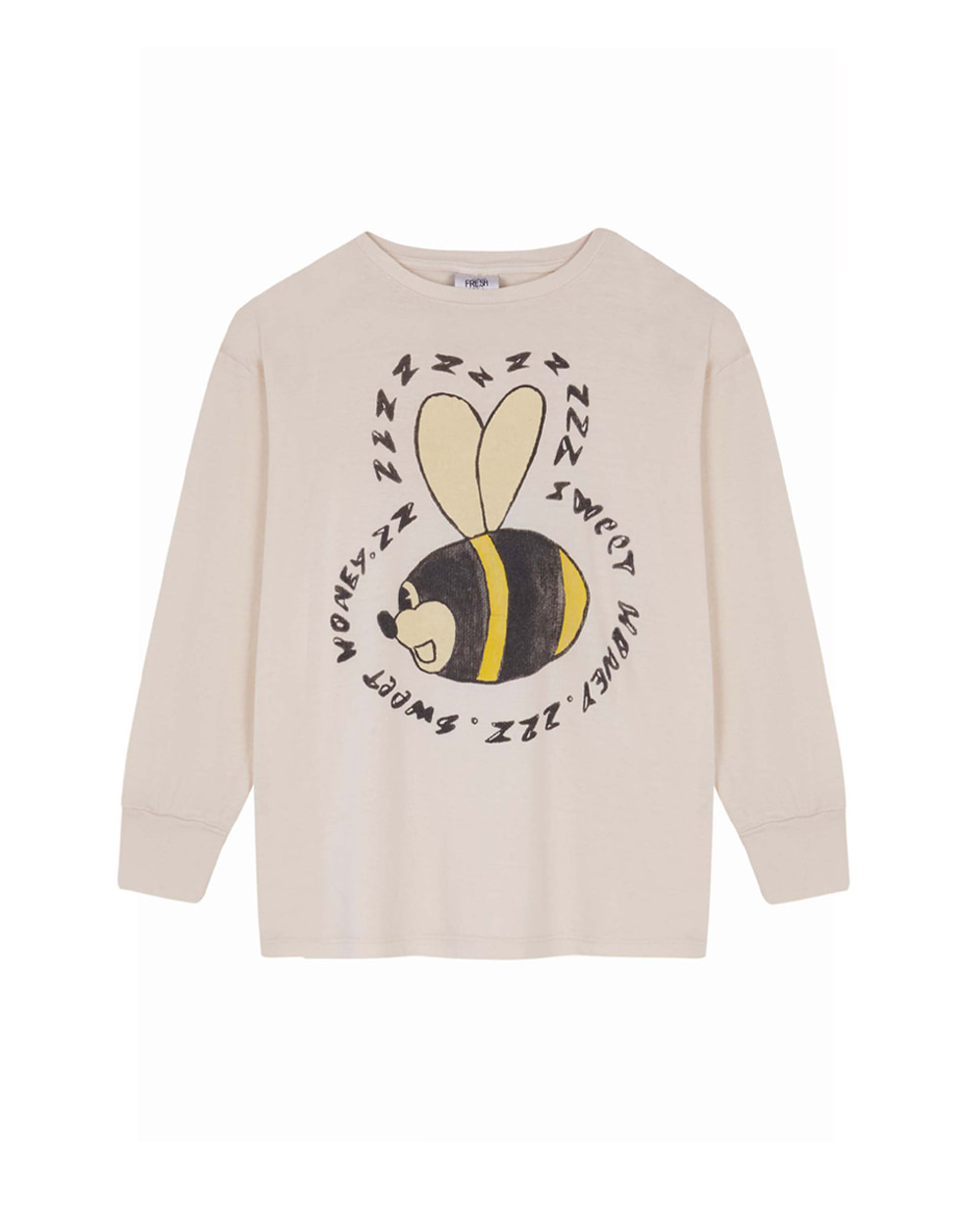 [FRESH DINOSAURS]Bee Long Sleeve T-shirt