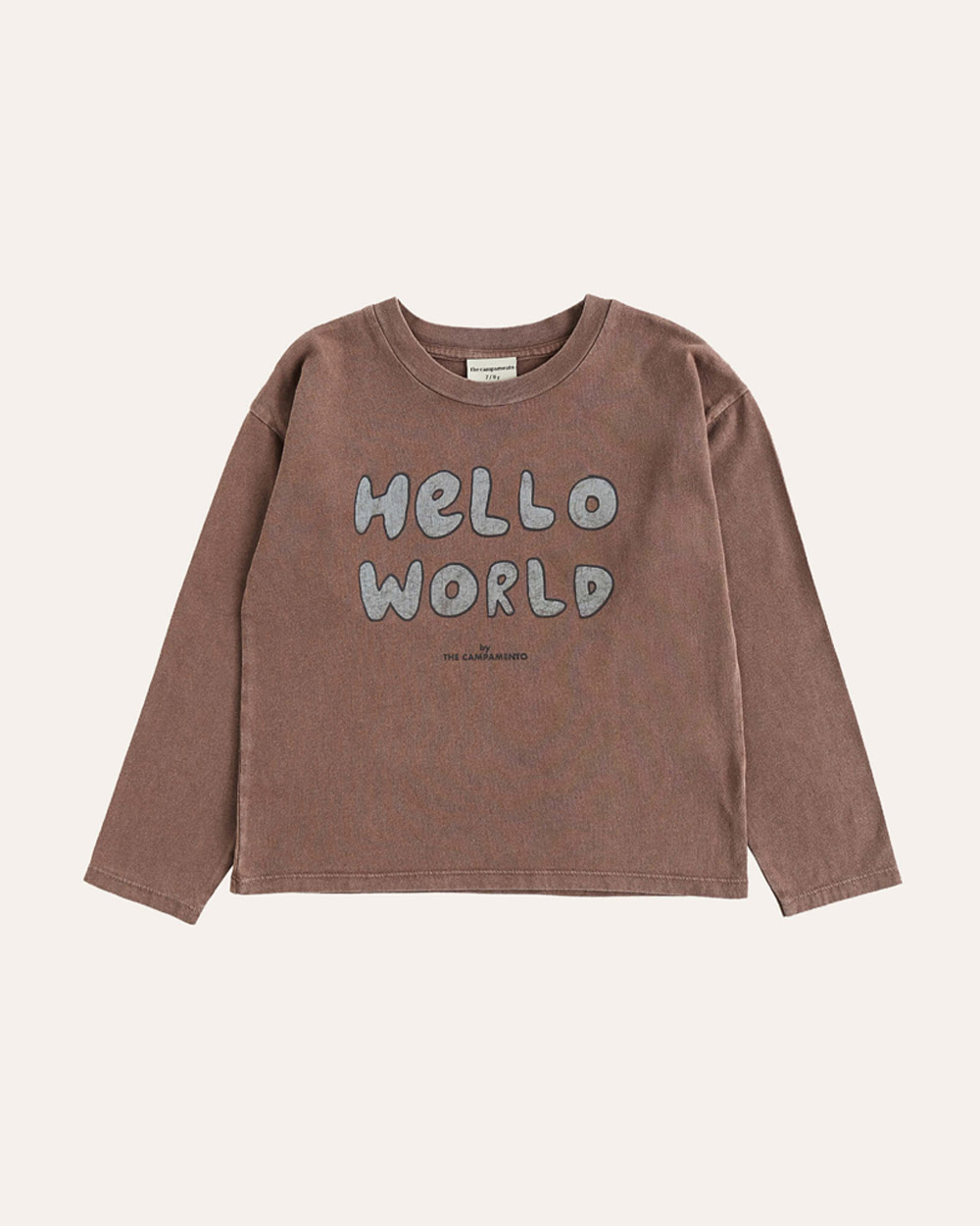 [THE CAMPAMENTO]Hello World T-Shirt [4Y]