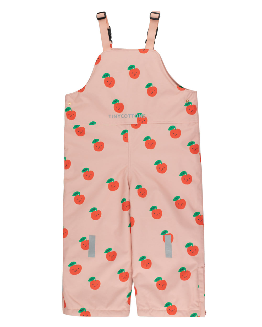 [TINY COTTONS]TINY APPLE SNOW DUNGAREES/powder pink [4Y]