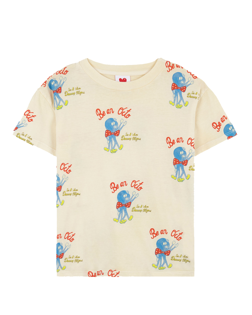 [FRESH DINOSAURS] OCTOPUS ALL OVER T-SHIRT [3Y]