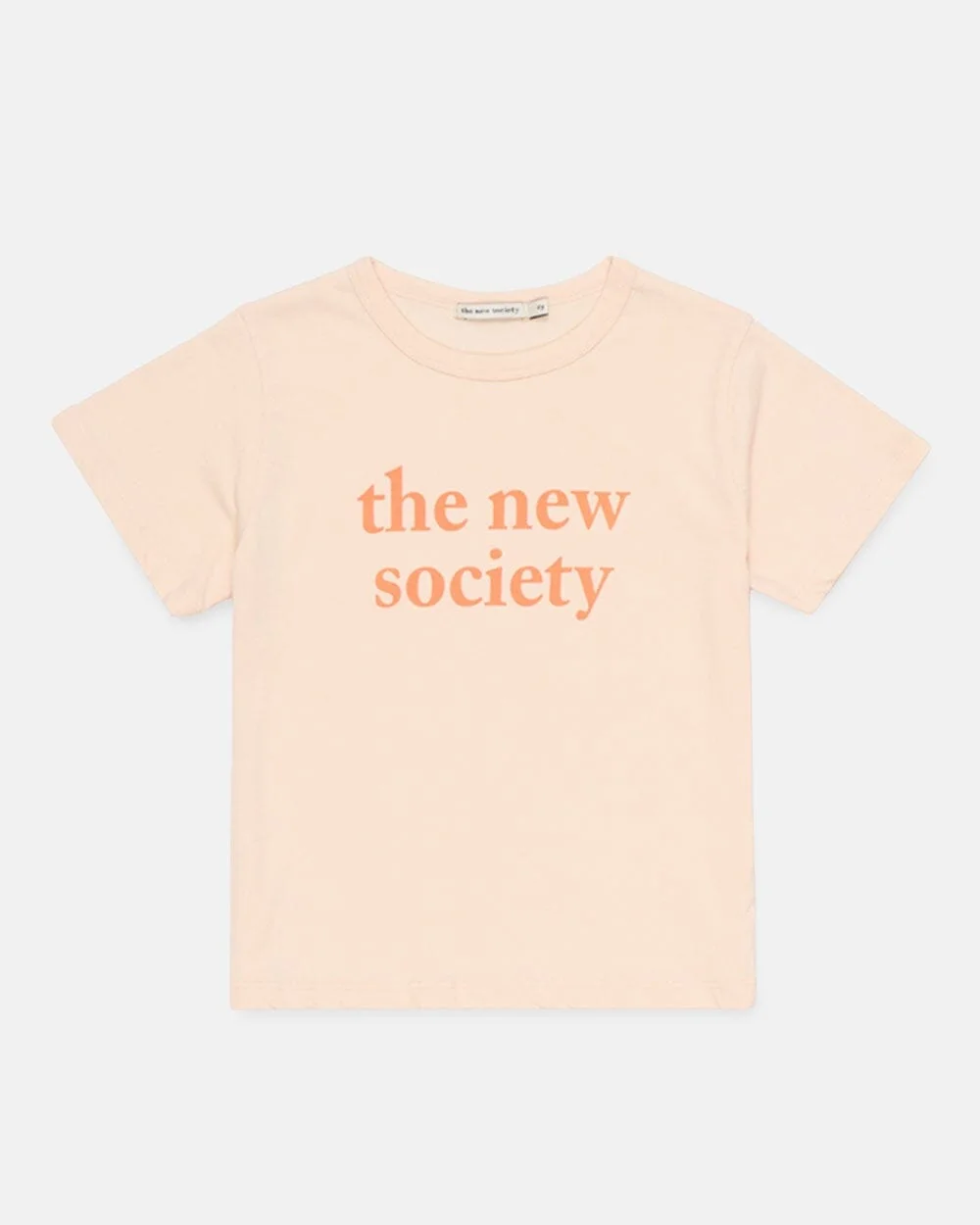[ THE NEW SOCIETY] Logo Print Tee Bellini [12Y]