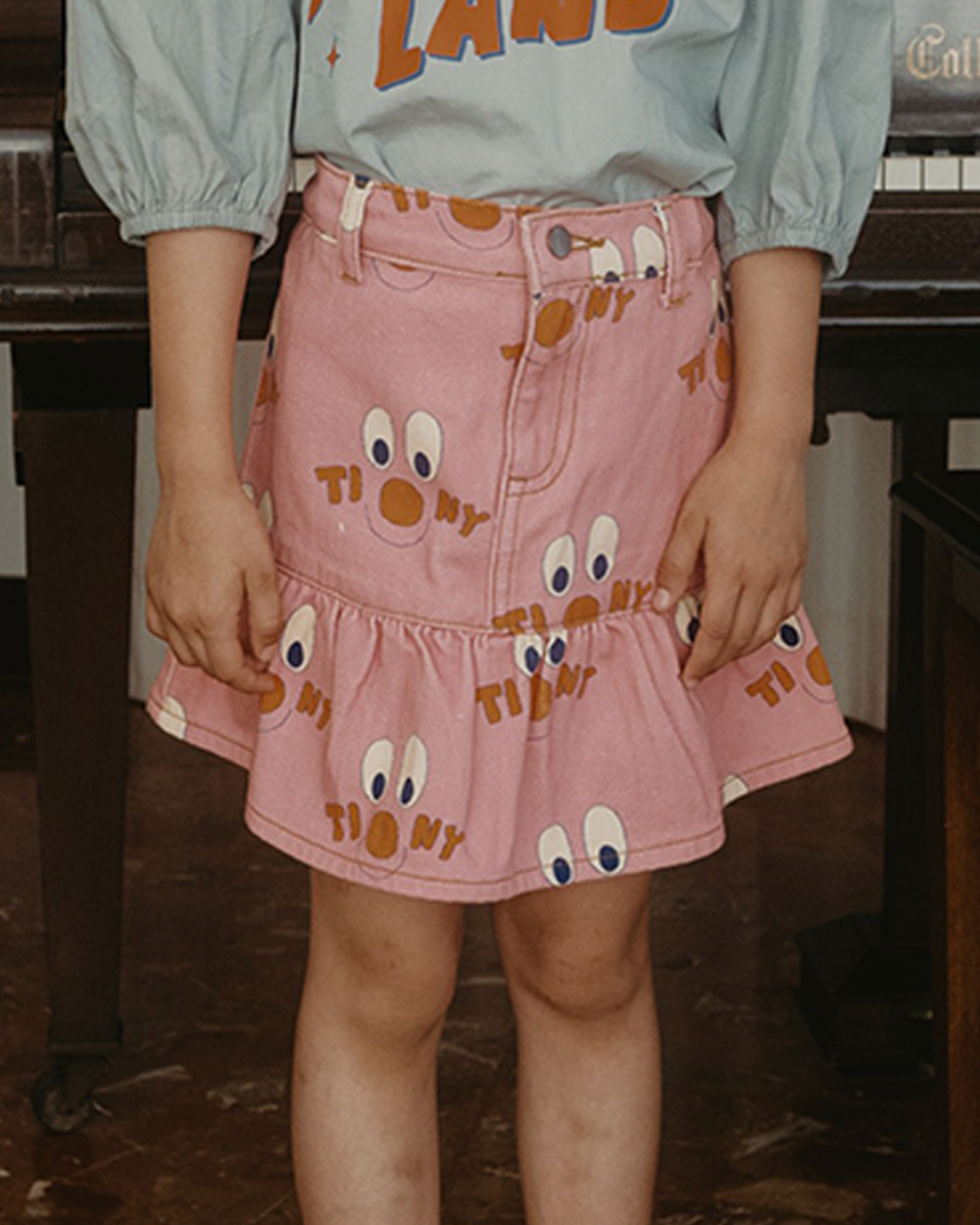[TINY COTTONS] CLOWNS SKIRT [6Y]