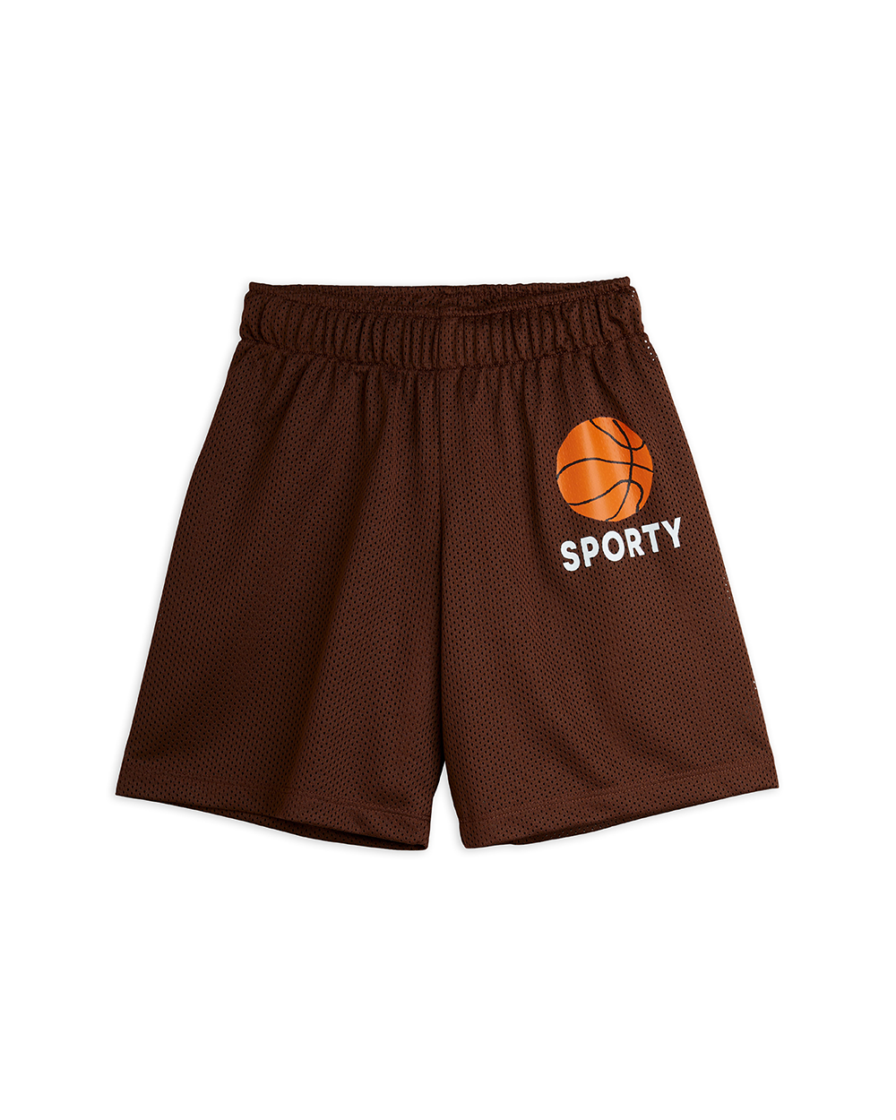 [MINIRODINI] Basket mesh sp shorts (Brown)