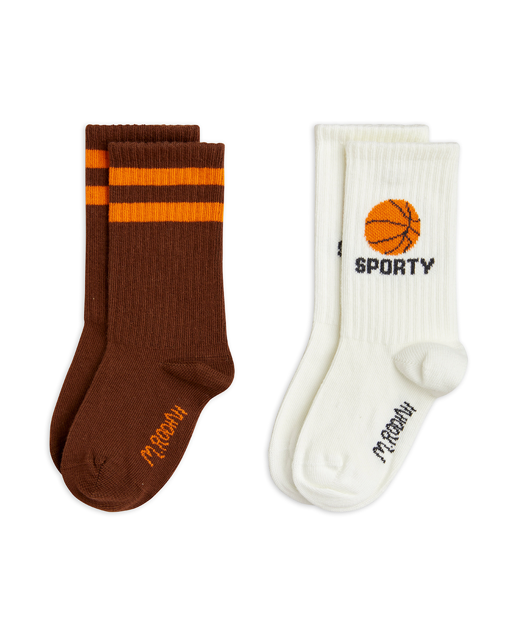 [MINIRODINI] Basketball 2-pack socks