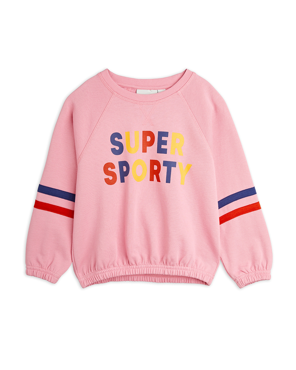 [MINIRODINI] Super sporty sp sweatshirt (PINK) [92/98]