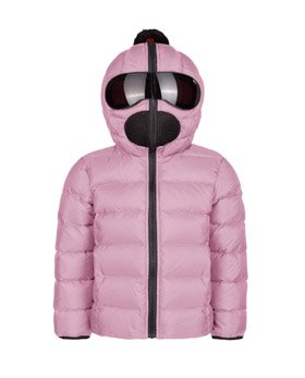 [AI RIDERS] DOWN JACKET/BABY PINK [14Y]