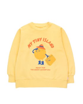 [TINYCOTTONS] MY TINY ISLAND SWEATSHIRT /canary/yellow [10Y]