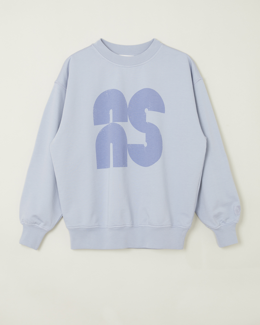 [MAINSTORY]Oversized Sweatshirt - Grey Blue [4Y]
