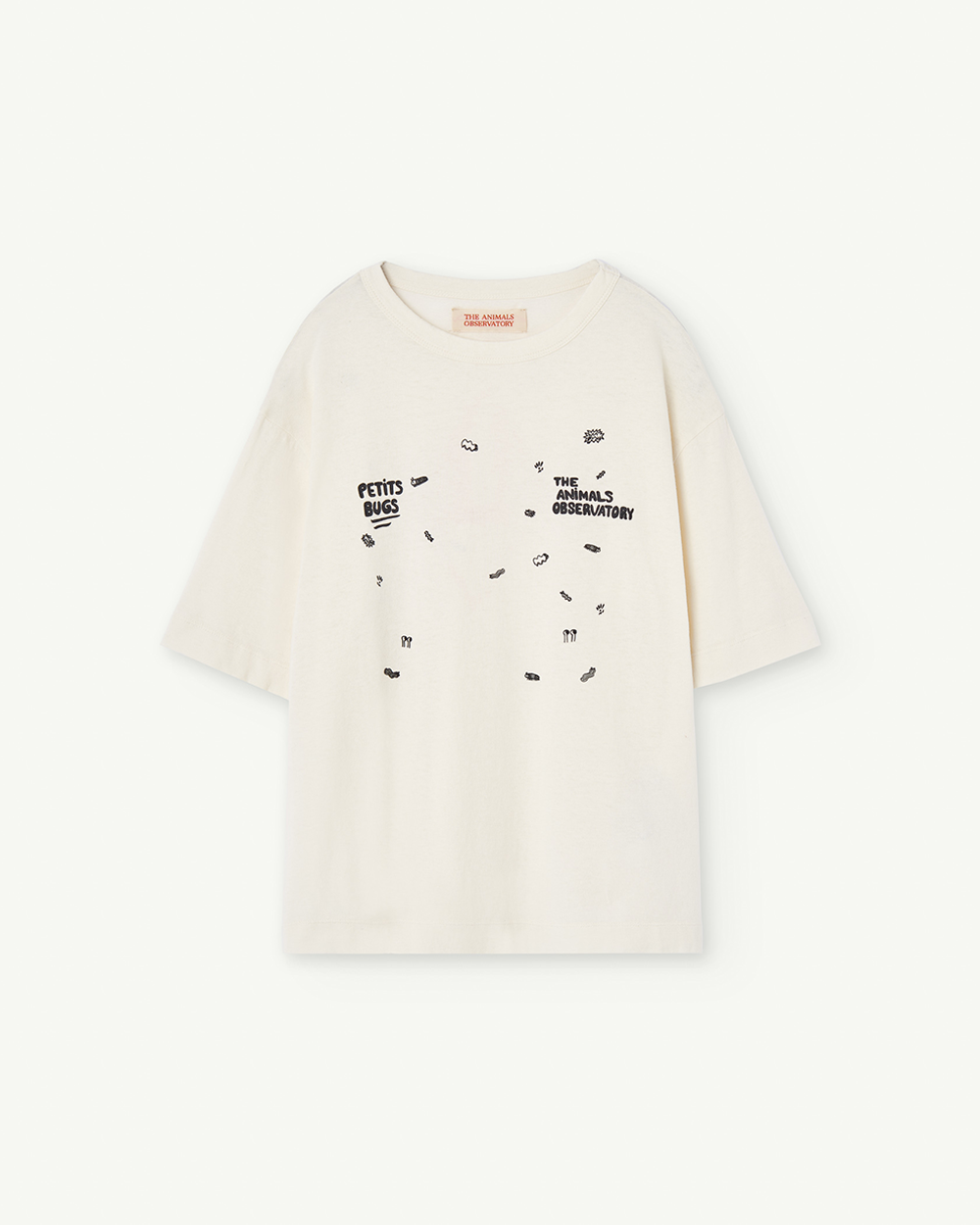 [ TAO ] F23003-296_CW / ROOSTER OVERSIZE KIDS T-SHIRT White [4Y]