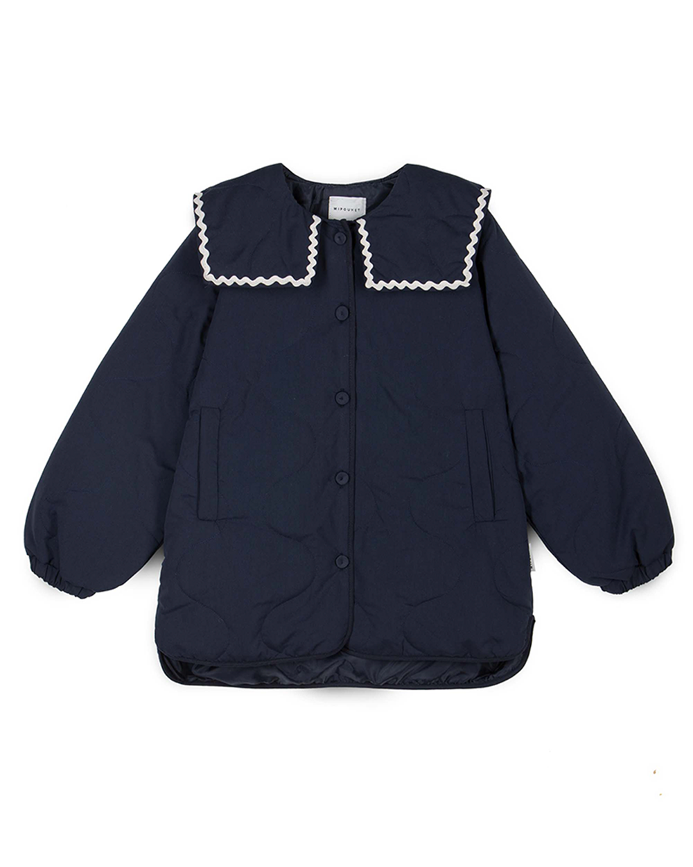 [MIPOUNET] BIANCA COLLARED QUILTED  JACKET [4Y, 6Y, 12Y]